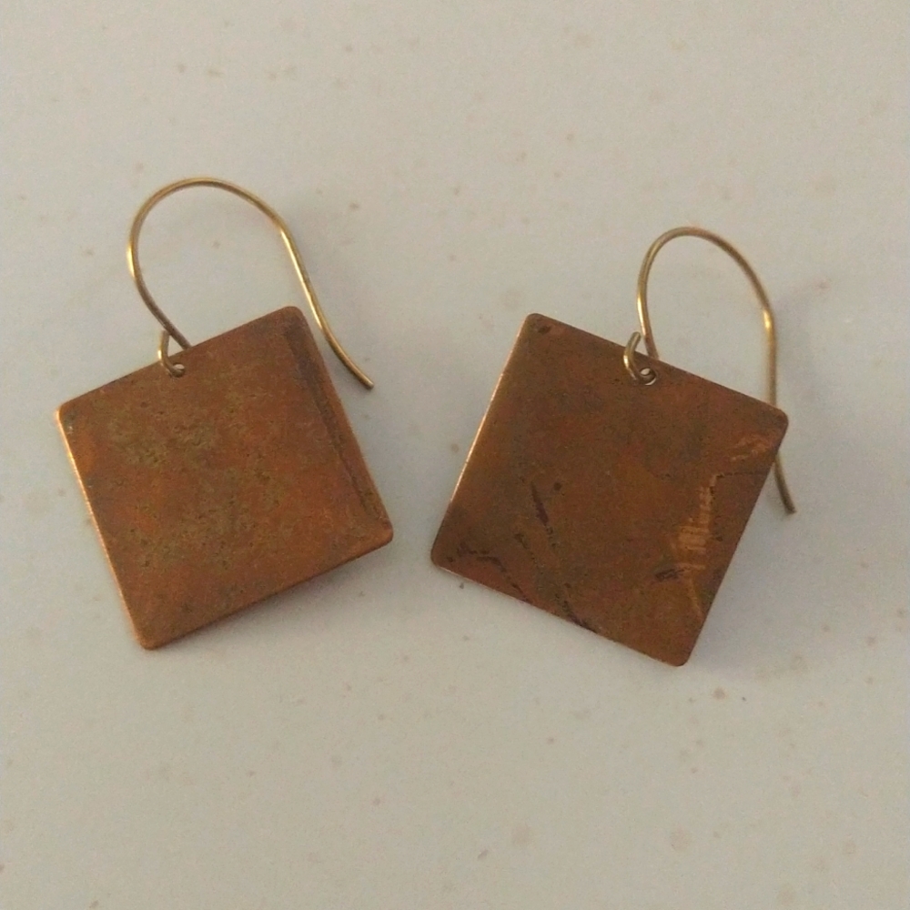 Copper Earrings